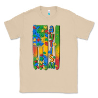 Mushroom autism american flag Classic Tee - MaliasSmallBusiness