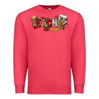Cardinal Christmas Teacher Premium Sweatshirt - NancyCooperArtShop