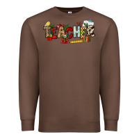 Chestnut Christmas Teacher Premium Sweatshirt - NancyCooperArtShop