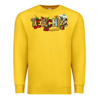 Lemon Christmas Teacher Premium Sweatshirt - NancyCooperArtShop