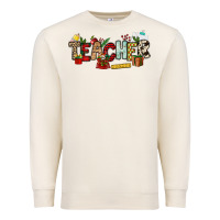 Sandshell Christmas Teacher Premium Sweatshirt - NancyCooperArtShop