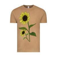 Vintage Camel Buttercream Sunflower Vintage Tee - LillyAllenDesigns