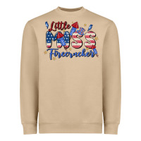 Mushroom little miss firecracker Heavyweight Sweatshirt - MaliasSmallBusiness