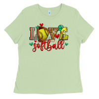 Matcha love softball Ladies Tee - Zillion Design Studio