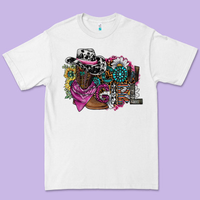 Cowgirl2 Premium Tee Designed By Sublimationcraftshop
