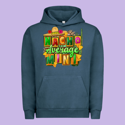 Nacho Average Mini Urban Hoodie Designed By Fadigitalartstudio