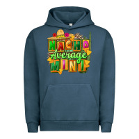 Pigment Midnight Navy Nacho average mini Urban Hoodie - FaDigitalArtStudio