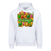 White Nacho average mini Urban Hoodie - FaDigitalArtStudio
