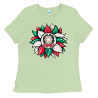 Matcha sunflower i̇talian flag Ladies Tee - JahusDesignShop