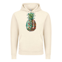 Vintage Artic pineapple leopar turquoise serape summer Vintage Hoodie - Artiststas
