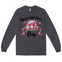 Smoke happy valentine's day gnome truck Long Sleeve Tee - MaliasSmallBusiness