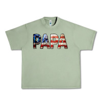 Oil Green American Papa Urban Heavy Tee - LillyAllenDesigns