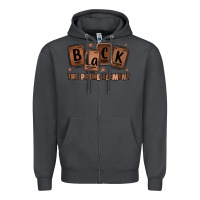 Smoke black the prime element melanin Zipper Hoodie - LillyAllenDesigns