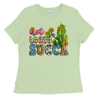 Matcha not today succa Ladies Tee - Zillion Design Studio