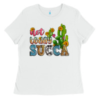 White not today succa Ladies Tee - Zillion Design Studio