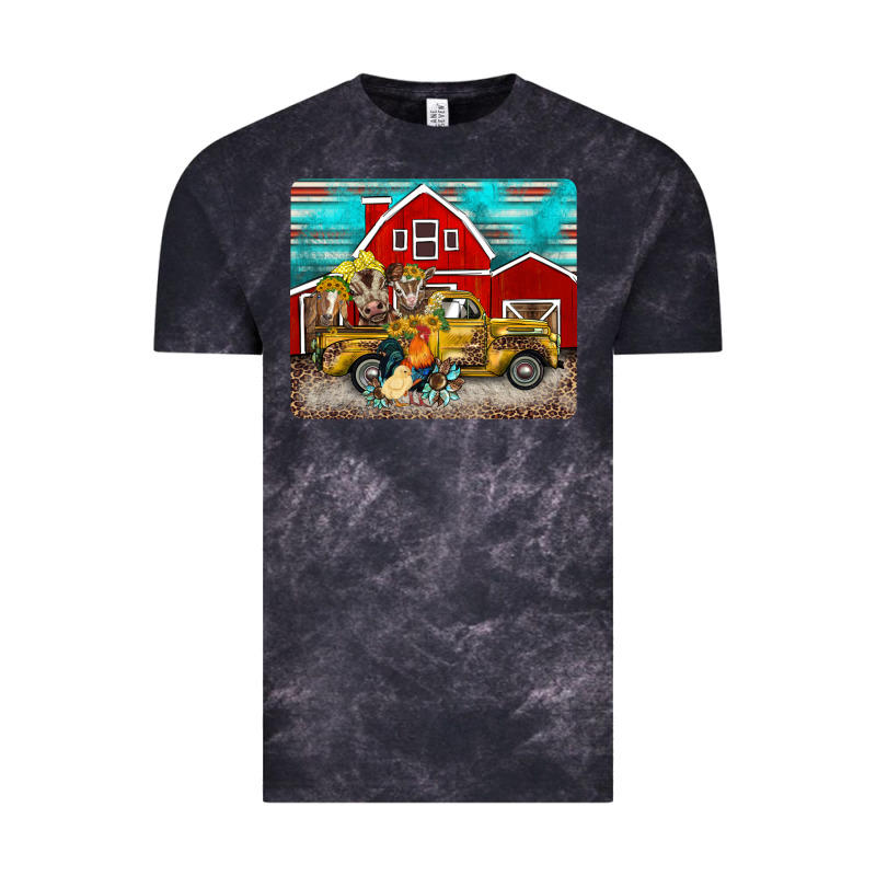 Western Truck Farm Animals Mousepad Vintage Tee by BarkalooDesign | Teevron