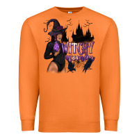 Carrot Witchy Woman Premium Sweatshirt - texasbilliewilder
