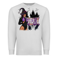 Dove Grey Witchy Woman Premium Sweatshirt - texasbilliewilder