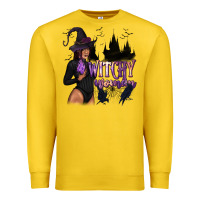 Lemon Witchy Woman Premium Sweatshirt - texasbilliewilder