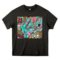 Asphalt nurse tumbler Heavy Core Tee - BarkalooDesign