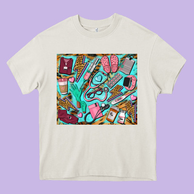 Nurse Tumbler Heavy Core Tee Designed By Barkaloodesign