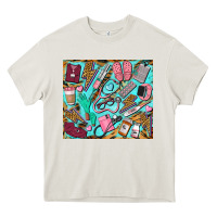 Cream nurse tumbler Heavy Core Tee - BarkalooDesign