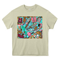 Mossy nurse tumbler Heavy Core Tee - BarkalooDesign