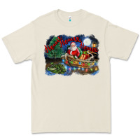 Bone heaux heaux heaux christmas louisiana swamp Premium Tee - FaDigitalArtStudio
