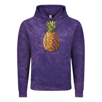 Cloud Purple pineapple Vintage Hoodie - Artiststas