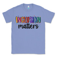 Colony Blue ınclusion matters Classic Tee - MaliasSmallBusiness