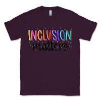 Plum ınclusion matters Classic Tee - MaliasSmallBusiness