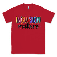 Red ınclusion matters Classic Tee - MaliasSmallBusiness