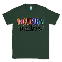 Sports Green ınclusion matters Classic Tee - MaliasSmallBusiness