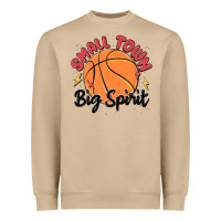 Mushroom small town big spirit Heavyweight Sweatshirt - MaliasSmallBusiness