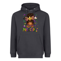 Smoke mardi gras principal afro messy bun Heavyweight Hoodie - texasbilliewilder