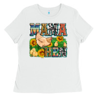 White mama hen Ladies Tee - Zillion Design Studio