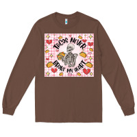 Chestnut tacos never broke my heart Long Sleeve Tee - MaliasSmallBusiness