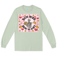 Matcha tacos never broke my heart Long Sleeve Tee - MaliasSmallBusiness