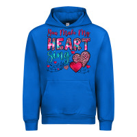 Cobalt you make my heart sing Urban Hoodie - OliviaCreatesArt