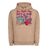 Pigment Burro you make my heart sing Urban Hoodie - OliviaCreatesArt