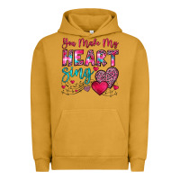 Pigment Peanut Butter you make my heart sing Urban Hoodie - OliviaCreatesArt