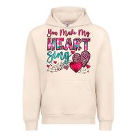 Sandshell you make my heart sing Urban Hoodie - OliviaCreatesArt