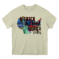 Mossy Merica Merica Merica vibes 4th of july Heavy Core Tee - CowGirlArtShop