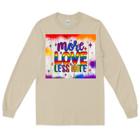 Mushroom more love less hate tumbler Long Sleeve Tee - JahusDesignShop