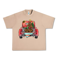Burro Christmas truck Urban Heavy Tee - BarkalooDesign