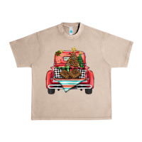 French Oak Christmas truck Urban Heavy Tee - BarkalooDesign