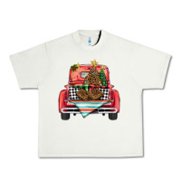 Pistachio Christmas truck Urban Heavy Tee - BarkalooDesign