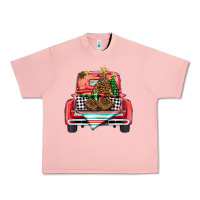 Salmon Christmas truck Urban Heavy Tee - BarkalooDesign
