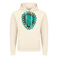 Vintage Artic western gemstone turquoise Vintage Hoodie - Artiststas
