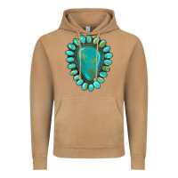 Vintage Camel western gemstone turquoise Vintage Hoodie - Artiststas